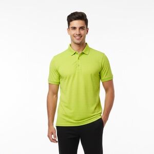 Vibrant Lime Polo Shirt for Men
